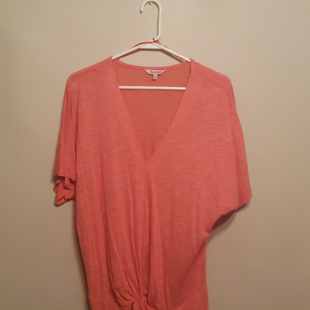 Juicy couture Pink/ orange blouse